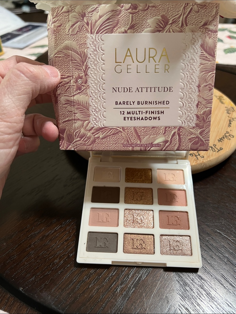 New Laura Geller Nude Attitude Eyeshadow Palette - Barely Burnished